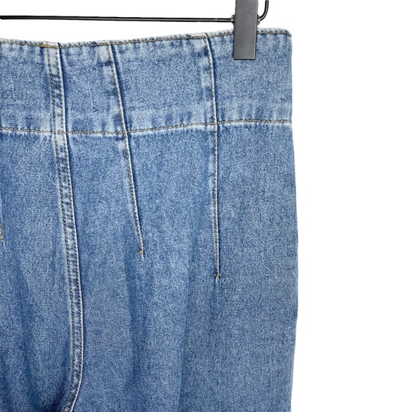 Free People Midnight City High Rise Wide Leg Jeans - Picture 11 of 15